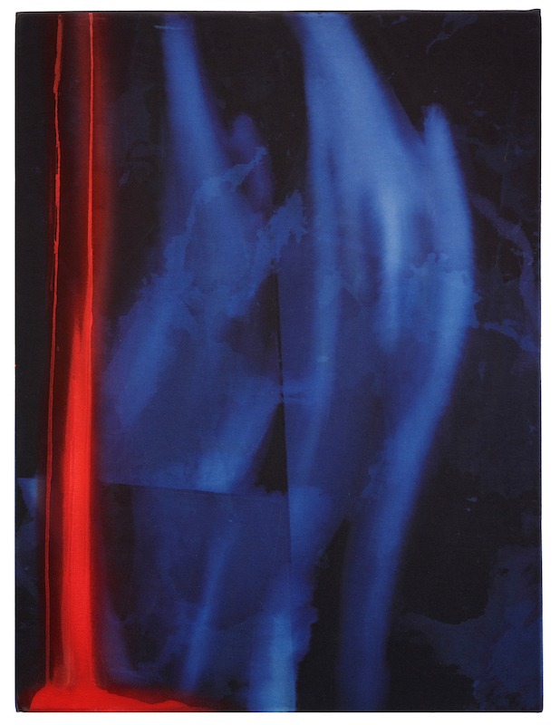 &nbsp;NO6BA07, javel, acryl on canvas, 56 x 42 cm, 2025Le titre&nbsp;&eacute;vocateur&nbsp;Blue Monday *&nbsp;signe cette nouvelle exposition construite autour d&rsquo;une s&eacute;rie de peintures r&eacute;centes (2025) o&ugrave; r&egrave;gne&nbsp;l&rsquo;incertaine lumi&egrave;re bleue du pr&eacute;sent. Ce bleu se r&eacute;f&egrave;re aux tirages radiographiques,&nbsp;&agrave; la lueur des &eacute;crans,&nbsp;&agrave; l&rsquo;apaisement des m&eacute;dicaments &mdash; comme une couleur de l&rsquo;int&eacute;riorit&eacute; contemporaine.Les formes hybrides organiques &mdash; synth&eacute;tiques contiennent la logique de la mod&eacute;lisation 3D.A l&rsquo;aide de produits chimiques, comme la javel, l&rsquo;artiste oscille de la calligraphie &agrave; la coulure, du dessin &agrave; la projection, avec une pr&eacute;cision du geste - et donc du trait &ndash; qui convoque &agrave; notre &eacute;tonnement la minutie&nbsp;et le m&eacute;tier d&rsquo;une pratique picturale traditionnelle.Cette exposition est partenaire de&nbsp;SOL&nbsp;! 3&nbsp;La biennale du territoire r&eacute;alis&eacute;e par le MO.CO&nbsp;consacr&eacute; pour ce num&eacute;ro au r&ocirc;le majeur de l&rsquo;Ecole des beaux-arts de Montpellier dans la vie artistique montpelli&eacute;raine. Les galeries qui &oelig;uvrent depuis plusieurs d&eacute;cennies pour l&rsquo;accompagnement des jeunes artistes issus de cette &eacute;cole,&nbsp;dont singuli&egrave;rement&nbsp;Les chantiersBo&icirc;teNoire,&nbsp;seront pr&eacute;sentes.*&nbsp;&nbsp;Au Royaune-uni, le troisi&egrave;me lundi de janvier suppos&eacute; jour le plus d&eacute;primant de l&rsquo;ann&eacute;e, serait le point de convergence de plusieurs param&egrave;tres n&eacute;gatifs dont le d&eacute;but de semaine, le salaire du mois pas encore tomb&eacute;, la m&eacute;t&eacute;o, la saison froide et les nuits longues, la p&eacute;riode post-f&ecirc;tes,&hellip;  &nbsp;&nbsp;&nbsp;&nbsp;&nbsp;&nbsp;&nbsp;&nbsp;